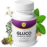 GlucoShield Pro - Natural Supplement with Vitamins B1, B2, B6, Magnesium, Zinc & Calcium | Non-GMO, Stimulant-Free, Easy-to-Take | Made in the USA, GMP-Certified | 30 Capsules, 1 Month Supply