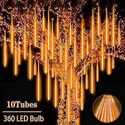 Roytong Waterproof Cascading LED Meteor Shower Rain