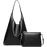 SENDEFN Leather Tote Bag for Women Work Shoulder Bag Large Top Handle Handbags and Ladies Travel Purse with Zipper Pocket