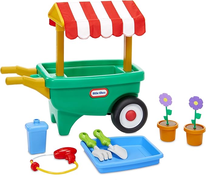 little tikes pull along cart