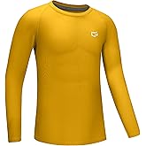 G Gradual Boys Youth Compression Shirt Long Sleeve Football Baseball Undershirt Quick Dry Sports Base Layer for Boy