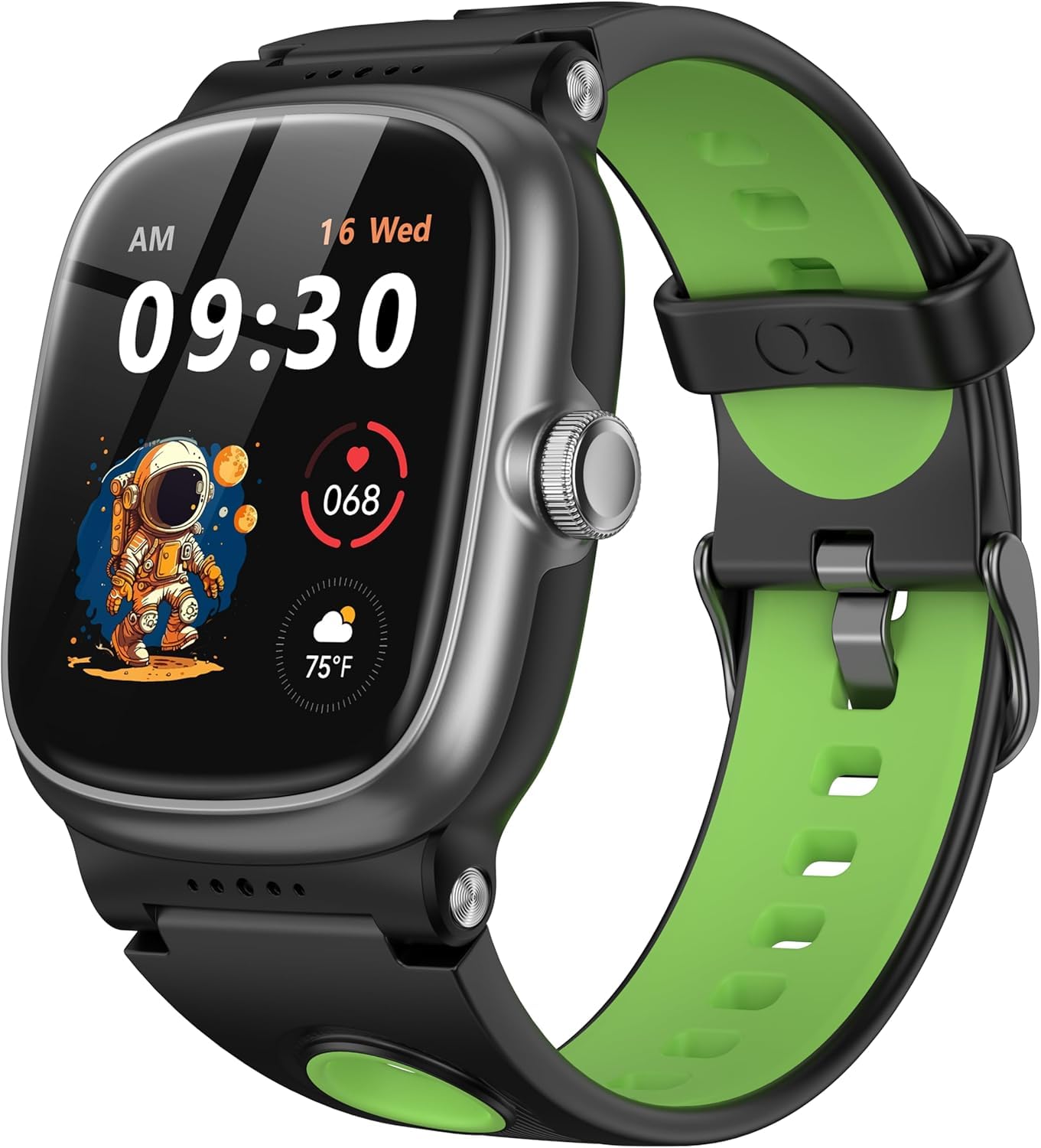 Photo 1 of anyloop Smart Watch for Boys Girls with Sleep | Health | Activity Tracker, Games, Alarm, IP68 Waterproof Kids Fitness Watch with Pedometer, Family Account, Toys Gifts for Kids Aged 4-16