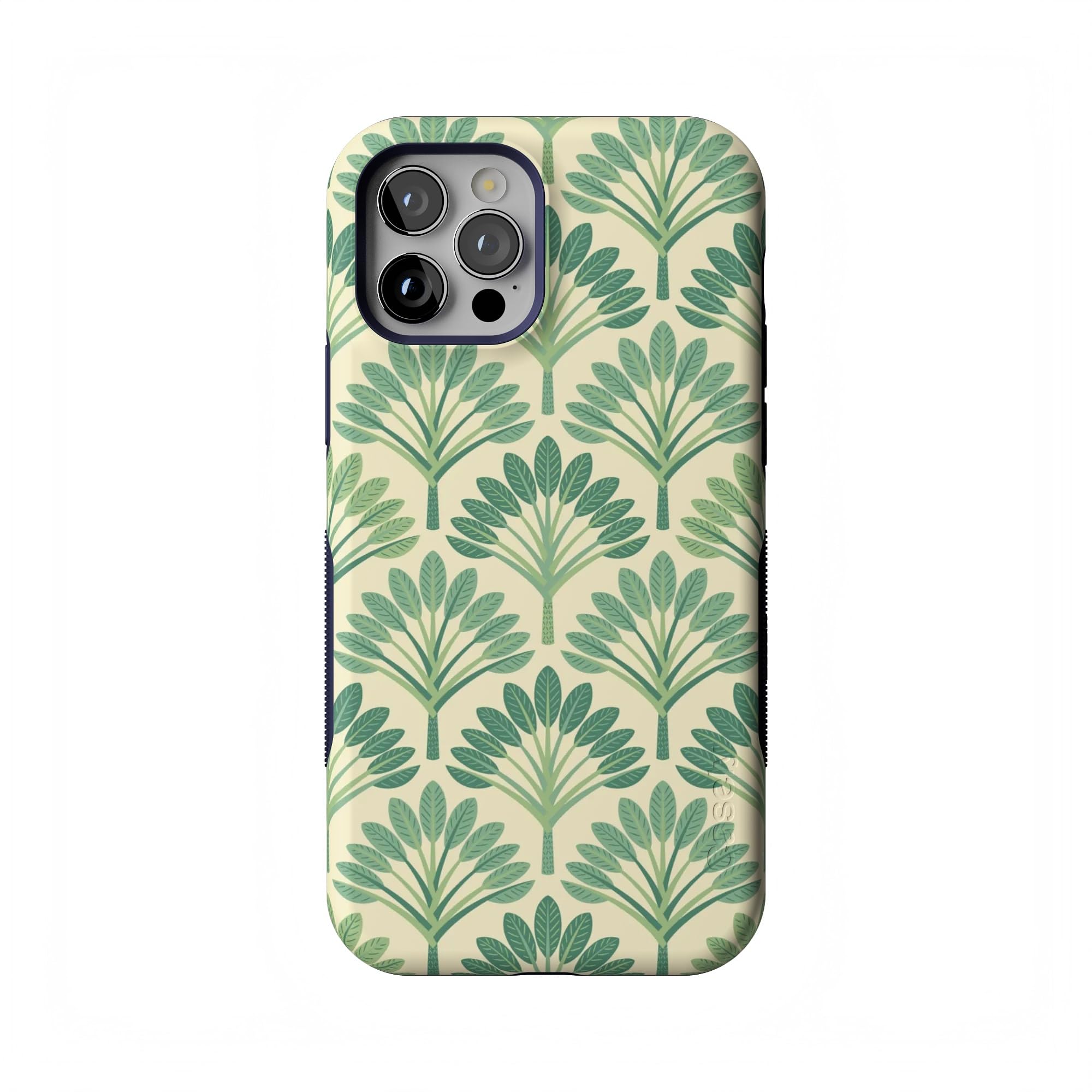 Casely iPhone 12/12 Pro Case | Palm Royale | Palm Beach | Bold Protective Design | Compatible with MagSafe