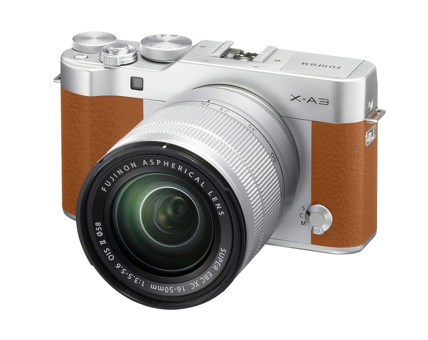 Fujifilm X-A3 CAMEL - Cámara EVIL de 24 MP (pantalla táctil de 3 ...