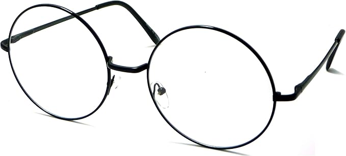 big round circle glasses