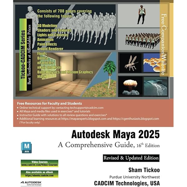 Autodesk Maya 2025 Basics Guide | Amazon.com.br