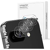 Orzero (3 Pack Camera Lens Protector Compatible for Google Pixel 9a, Protector de C&aacute;mera Tempered Glass 9H High Definition Anti-Scratch Bubble-Free Case Friendly