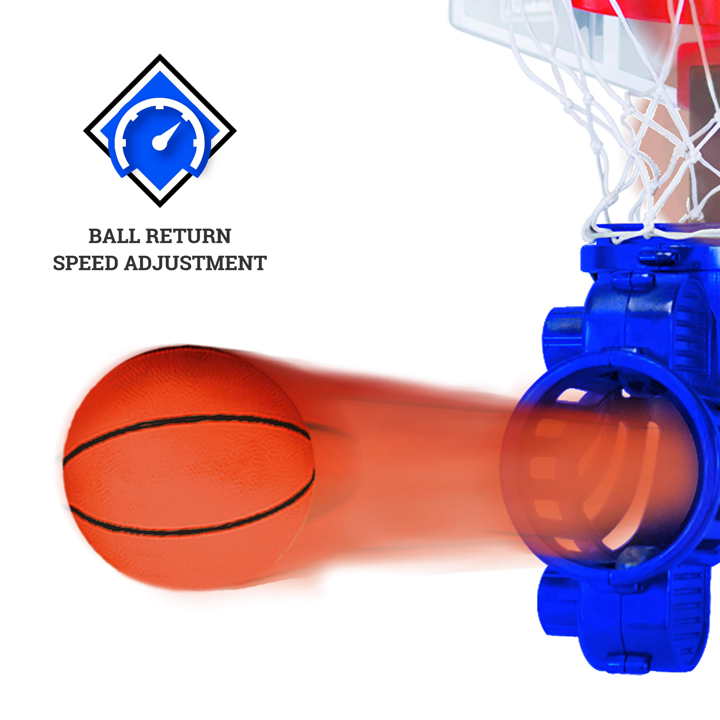 Mua Franklin Sports Mini Basketball Hoop with Rebounder and Ball Over