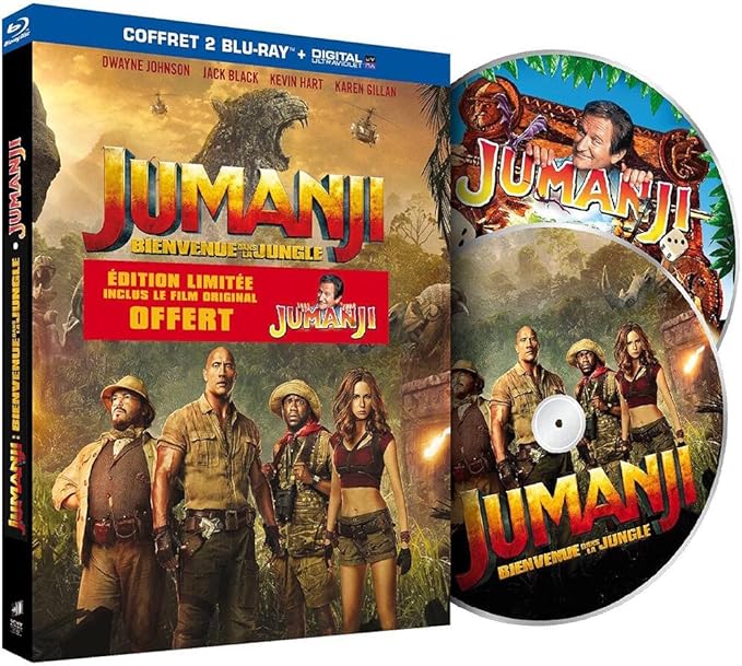 Distribution De Bienvenue Dans La Jungle Bienvenue dans la Jungle Édition limitée incluant Le Film Jumanji de