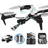 TizzyToy Drone with Camera 4K for adults, WiFi FPV RC Quadcopter with Gesture Control, 3D FlipFoldable Mini Toys Gifts for Ki