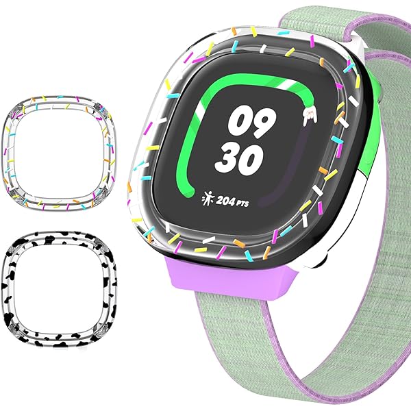 Elastic Braided Bands For Fitbit Google Ace LTE - 2 Pack Stretchy Nylon Replacement Straps