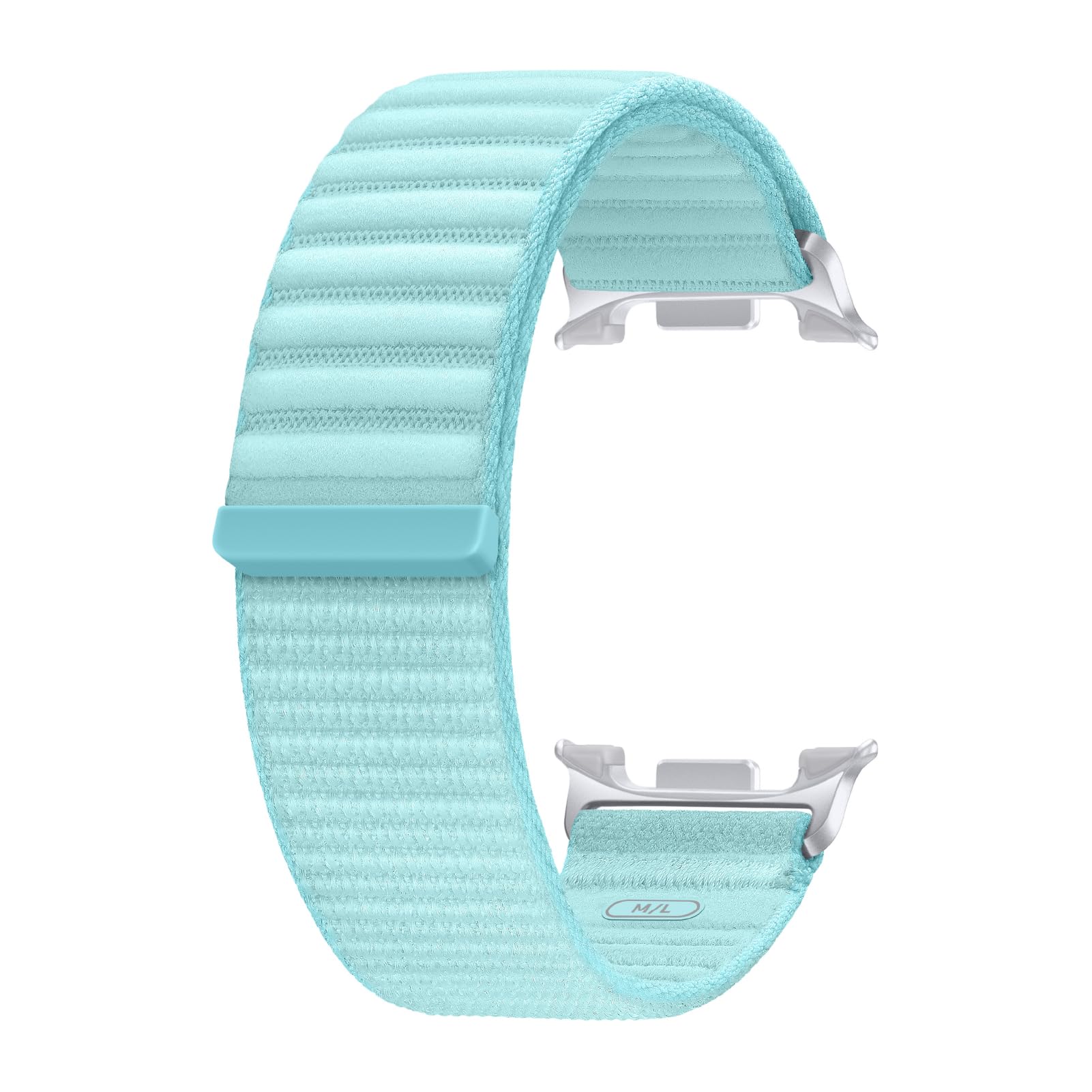 Samsung Galaxy Watch 8 Series Fabric Band, Nylon, Dynamic Lug System, Comfort Fit, Contoured Fit, Lightweight, Compatible with Galaxy Watch 8 and Watch 8 Classic, M/L Mint Image