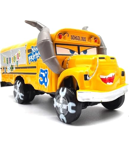 Amazon.com: Disney / Pixar CARS TOON 155 Die Cast Car Van San