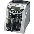 Royal Sovereign Electric USD Coin Counter/Sorter, 2 Rows with Patented Anti-Jam Technology and Value Counting, Silver (FS-2N)