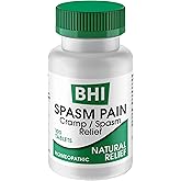 MediNatura BHI Spasm/Cramp Relief - Muscle Spasm Tablets for Full-Body Cramp Support - Menstrual Support - Non-Drowsy - Quick-Dissolve - Non-Addictive - Natural Ingredients - 100 Count