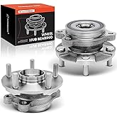 A-Premium 2 x Front Wheel Bearing and Hub Assembly with 5-Lug Compatible with Toyota RAV4 06-12, Corolla iM 17-18, Prius V 12-18, Scion tC 11-16, xB 08-15, iM 16, Lexus HS250h 10-12