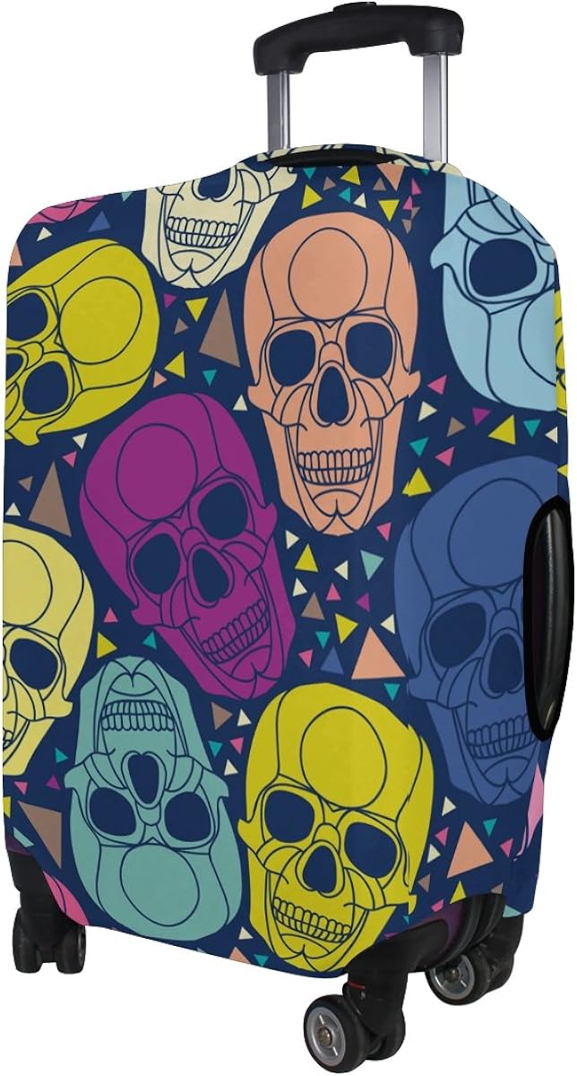 Sugar Skull Dia De Los Muertos Luggage 