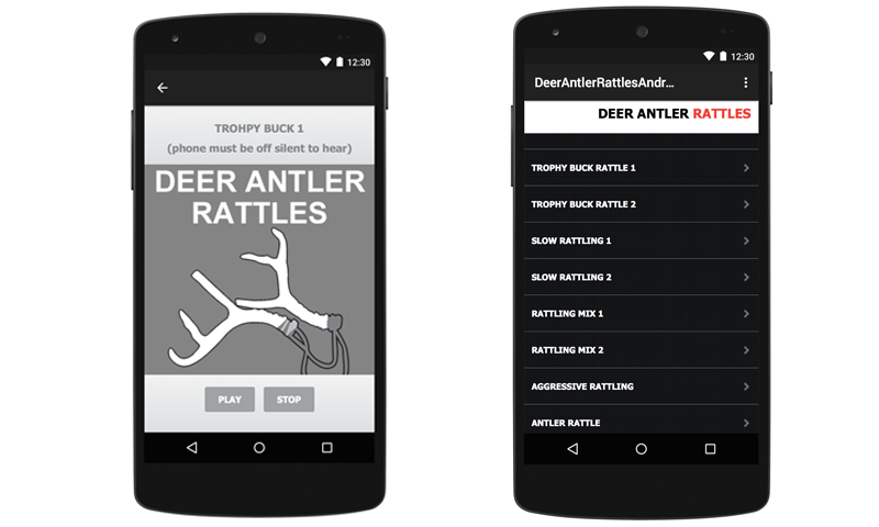 Deer Antler Rattles & Deer Calls & Deer Sounds for Deer Hunting
