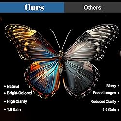 Projector Screen with Stand, Qoolfoto 100 Inch