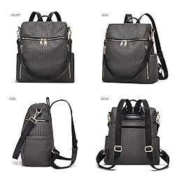 Makes Backpack Purse for Women PU Leather backpack