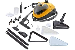 Wagner Spraytech C900134 925e Elite Steamer Multi-Purpose Mop with 20 Accessories for Chemical-Free Steam Cleaning, Hardwood Floors, Tile, and More
