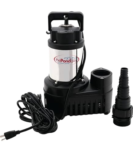 Amazon.com : Tsurumi 4PN (50PN2.4S) 1/2hp, 115V, Submersible Pond