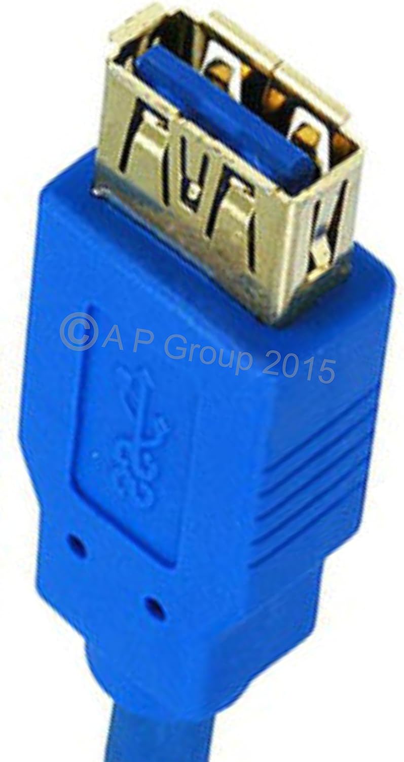 rhinocables - USB 3.0 Extension Cable, Blue, 3m - Image 5