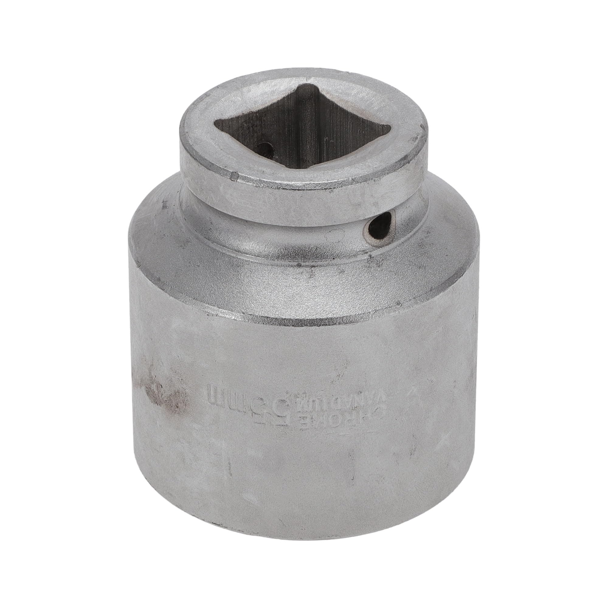 Hihaha Heavy Duty Impact Socket Hardware Tool for Car Motorcycle Dirtbike Durable High Carbon Steel 80mm Length 1 Pcs Silver Tone 6 Point 55mm 25mm Drive