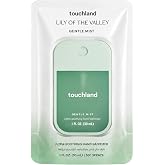Touchland Gentle Ultra-Soothing Hydrating Hand Sanitizer Spray Travel Size | TSA ready Power Mist with skincare benefits. Gentle and pure fresh floral scent for hydrated and soothed hands