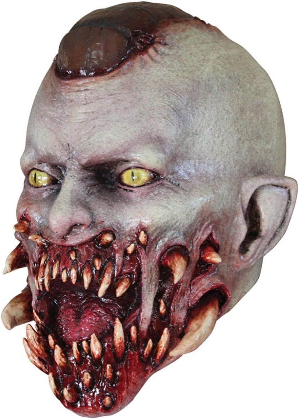 Scary Mask Zombie For Halloween Adults Men Zombie Demon Monster Screaming Corpse Full Over The Head Face Mask Protective Latex Nylon One Size Halloween Accessory Pack Of Two