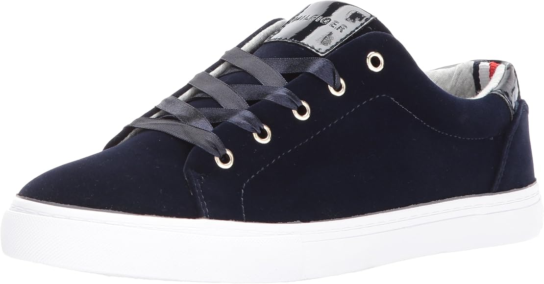 navy velvet sneakers