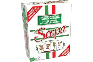 Imagination Outset Media : Scopa (Bilingual)- 3 Games in 1, Develops Critical Thinking Skills