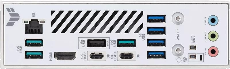 TUF GAMING X870-PRO WIFI7 W NEO, Scheda Madre AMD ATX, Slot DDR5