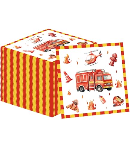 thumbnail image 2 of Havercamp Firefighter Themed Tablecloth - France 2 of 9