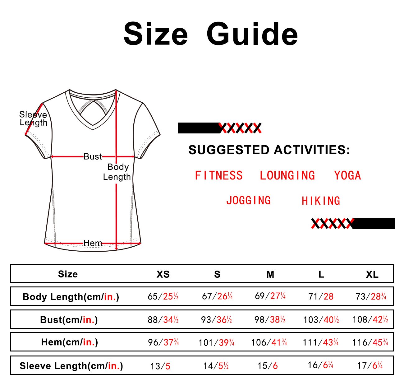 icyZone Activewear Fitness Yoga Tops Workout V Neck Open Back T-Shirts for Women (L, Pale Blush)