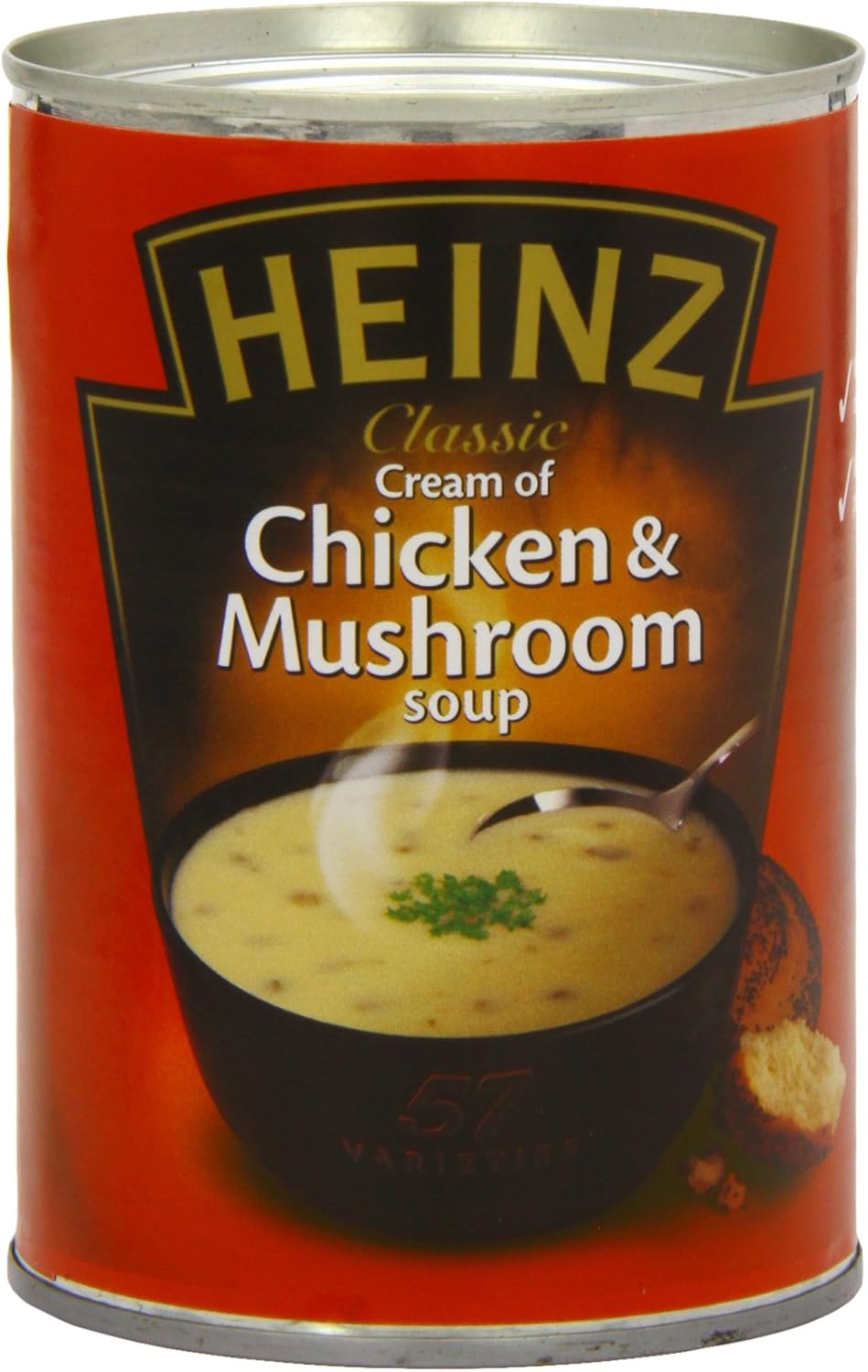 Heinz Classic Cream Of Chicken And Mushroom Soup 400 G Pack Of 24 Amazon Co Uk Grocery