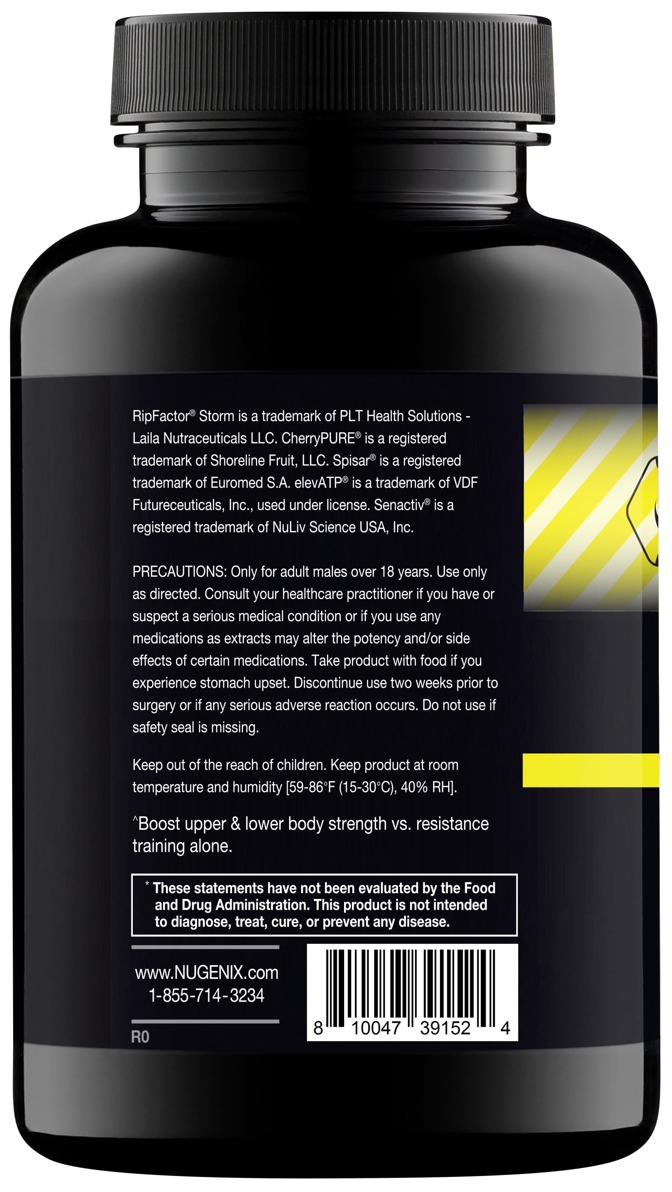 Nugenix Catalyst - Enhanced Muscle Builder and Muscle Recovery, Train Harder, Increase Performance - 90 Capsules
