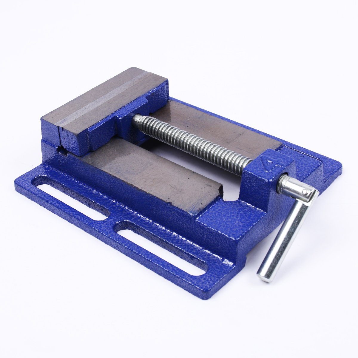 4" Bench Vise With Anvil Swivel Locking Base Table Top Clamp Heavy Duty Vice