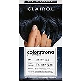 Clairol ColorStrong Permanent Zero Ammonia Hair Dye, 2.8 Blue Black - Desert Nights Hair Color, Pack of 1