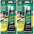 DAP 688 Purpose 100% Silicone Raw Building Material, 2.8 FL OZ, Clear, 2- Pack of 2