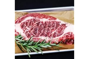 THE PRIME RIB COMPANY Reserve 14 oz Ribeye Steak (12 per case) Juicy and Tender Precision Cut Ribeyes, individually vacuum sealed.