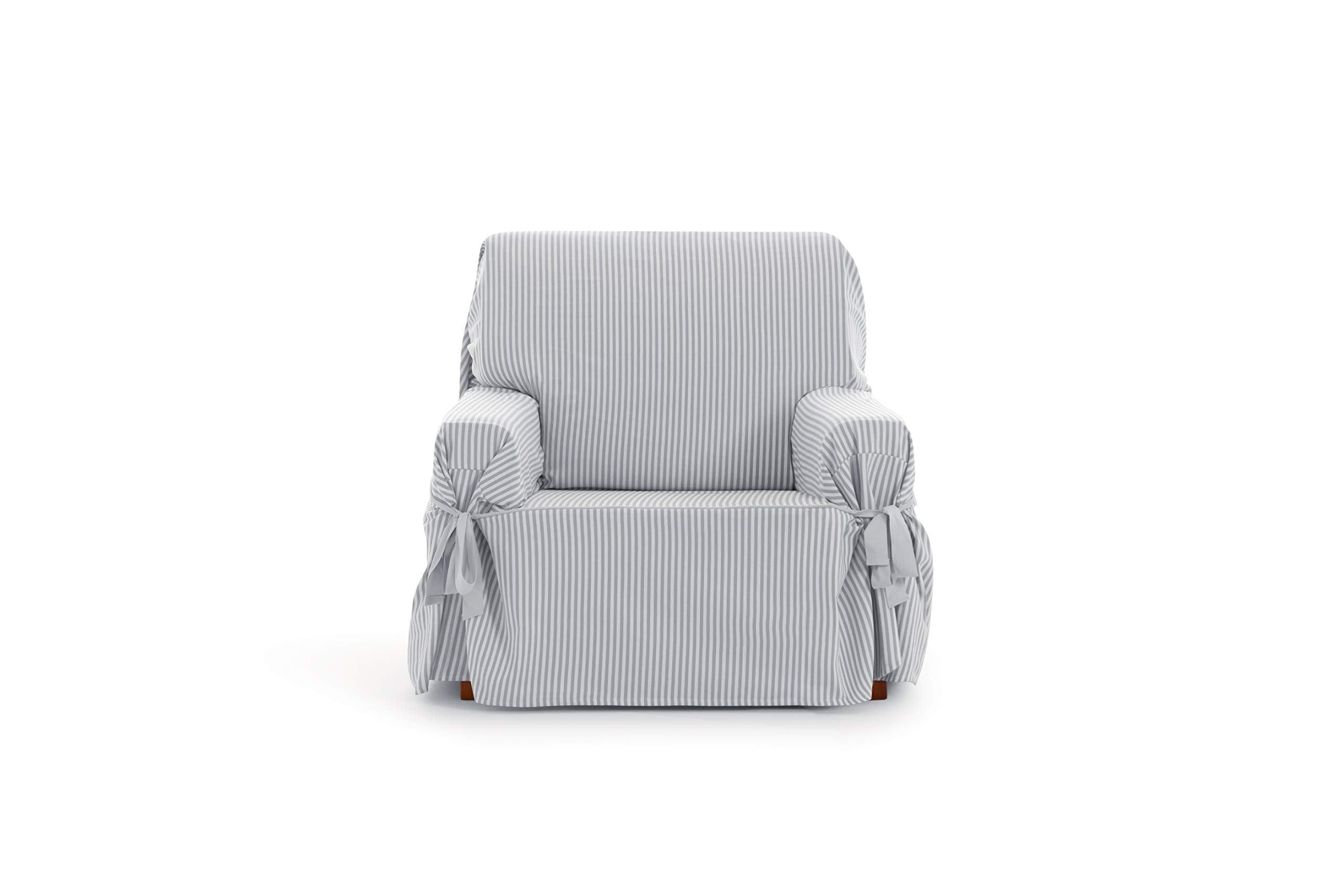 Eysa Sofa Cover, Cotton, Grey, 80-120cm, F619156