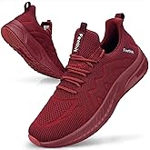 Feethit Mens Non Slip Walking Sneakers Lightweight Breathable Slip on Running Shoes Athletic Gym Tennis Shoes for Men