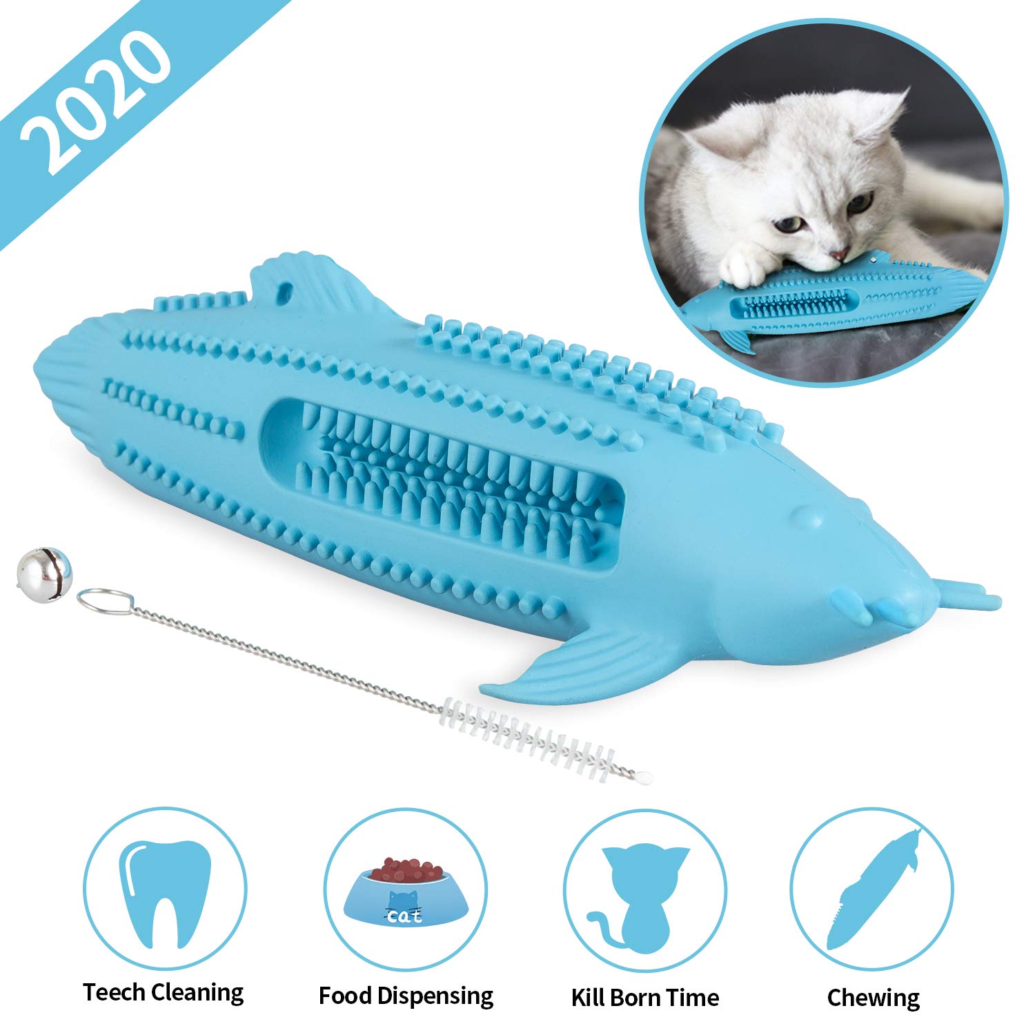 cat toy clean teeth