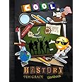 9th Grade History Workbook: Grade 9 US American World History Lesson Homeschool Curriculum Worksheet Book: With Answer Key, Grades Tracker Sheets and End-of-Year Elevation Form