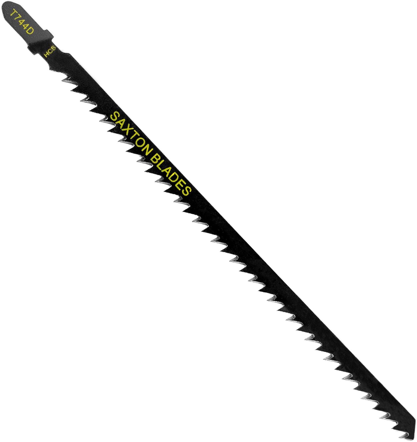 5x Saxton T744D - 178mm Extra Long Jigsaw Blades Wood Compatible with Bosch Makita Milwaukee etc, Black - Image 4