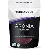 Terrasoul Superfoods Organic Aronia Powder, 4 Oz - Freeze-Dried, Antioxidants
