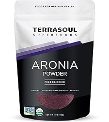 Terrasoul Superfoods Organic Aronia Powder, 4 Oz