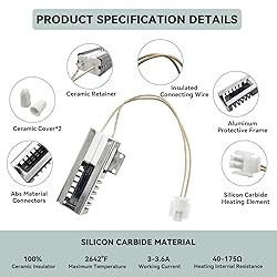 DG94-00520A Flat Igniter for Samsung Gas Ovens