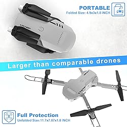 RADCLO Drone with Camera - 1080P HD FPV Foldable